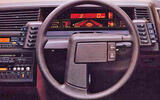 Video-game-like digital displays, straight-edged foam panels and clicky switches are features that can often be spotted when climbing into a four-wheeled 70s or 80s time capsule. 