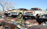 With well over 500 classic cars and trucks , A-1 Auto Salvage of Roswell, New Mexico was one of the best yards we had ever had the pleasure of exploring. 