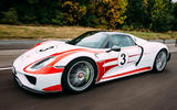 17: Porsche 918 Spyder – 522bhp/tonne 17: Porsche 918 Spyder – 522bhp/tonne