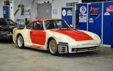 Porsche 959 wind tunnel mule (1982) Porsche 959 wind tunnel mule (1982)