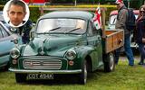Rowan Atkinson - Morris Minor pick-up Rowan Atkinson - Morris Minor pick-up