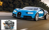 Bugatti Chiron: 185.0bhp/litre Bugatti Chiron: 185.0bhp/litre