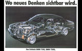 1987: E32 750i
