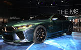 BMW has unveiled the new 8 Series Gran Coupe concept at the Geneva motor show.