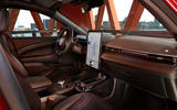 5. Vertical 15.5in touchscreen Ford Mustang Mach-E interior