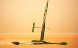 Fastest wind-powered car: Ecotricity Greenbird - 126mph Fastest wind-powered car: Ecotricity Greenbird - 126mph