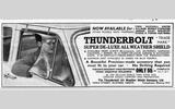 Thunderbolt window deflector Thunderbolt window deflector