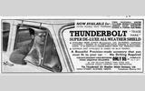 Thunderbolt window deflector