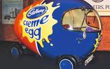 Cadbury’s Creme Egg car Cadbury’s Creme Egg car