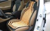 Beaded seat cover