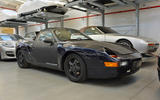 Porsche Boxster test mule (1993) Porsche Boxster test mule (1993)