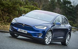 Tesla Model X (from £55,000) Tesla Model X (from £55,000)