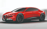 Alfa Romeo large electric saloon Alfa Romeo large electric saloon