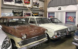Vauxhall F-type Victor (1961), FC Victor Estate 101 Deluxe (1966) and Firenza HPF Droop Snoot (1975)