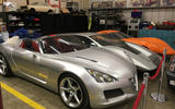 Vauxhall VX Lightning (2003), SRV Concept (1970) and XVR Concept (1966)