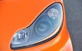 Revised units are also styled to look a bit more rakish, and they  now incorporate the indicator units Smart Fortwo headlights