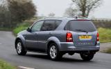 SsangYong Rexton rear cornering