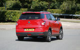 Ssangyong Tivoli XLV rear cornering
