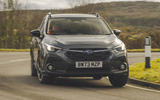 subari crosstrek review 2024 26 front cornering