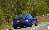 Subaru BRZ rear cornering