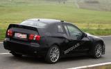 no title Subaru's STI coupé spied