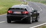 no title Subaru's STI coupé spied