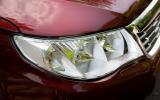 Shapely headlights aren't as oversized as on some rivals Subaru Forester headlight
