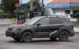 Subaru Forester prototype scooped