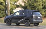 Subaru Forester prototype scooped