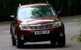 Forester handles well, but light steering won’t inspire confidence Subaru Forester cornering