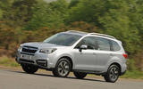 Subaru Forester cornering