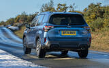 Subaru Forester review 2025 003 rear panning Subaru Forester review 2025 003 rear panning