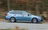 The Subaru Levorg is a secure and stable handling estate