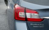 The rear lights give the back a muscular present on the Subaru Levorg