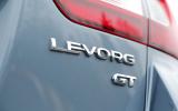 The only trim level available on the Subaru Levorg is also described on the tailgate