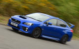 Subaru WRX STI cornering