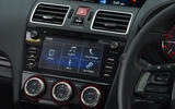 Subaru WRX STI centre console