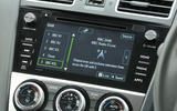 Subaru XV infotainment system