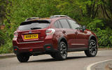 Subaru XV rear cornering