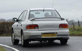 Subaru Impreza 2000 Turbo rear three quarter