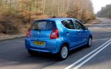 Suzuki Alto rear quarter