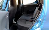 Suzuki Alto rear seats