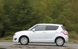 Power delivery of the 1.2 petrol engine is far from perfect Suzuki Swift side profile