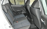 Suzuki Swift rear seats