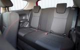Suzuki Swift Sport rear seats