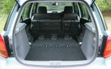 Rear seats fold fully flat with ease Suzuki SX4 boot space