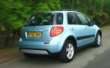Body control is good, and so is ride comfort Suzuki SX4 rear quarter