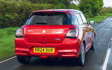 Suzuki Swift rear three quarter Suzuki Swift rear three quarter