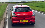 Suzuki Swift rear tracking Suzuki Swift rear tracking