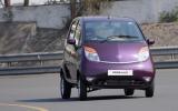 Tata Nano Twist XT cornering